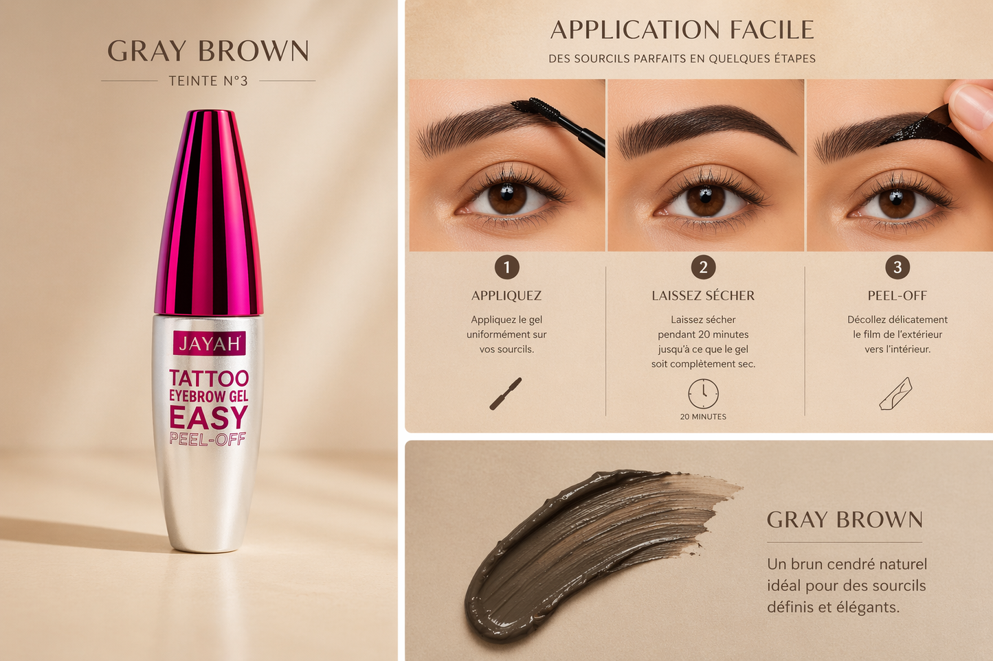 JAYAH – Encre à Sourcils