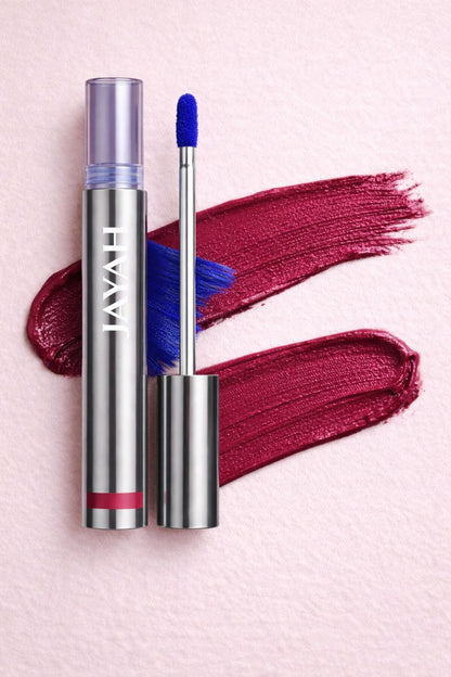 JAYAH | Encre à lèvres Mat - Rouge Framboise Profond