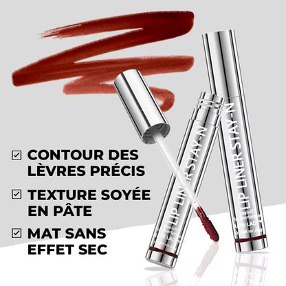 NÜLIPS | Encre à lèvres Mat - Rouge Framboise Profond