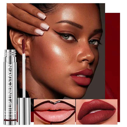 NÜLIPS | Encre à lèvres Mat - Bordeaux Intense